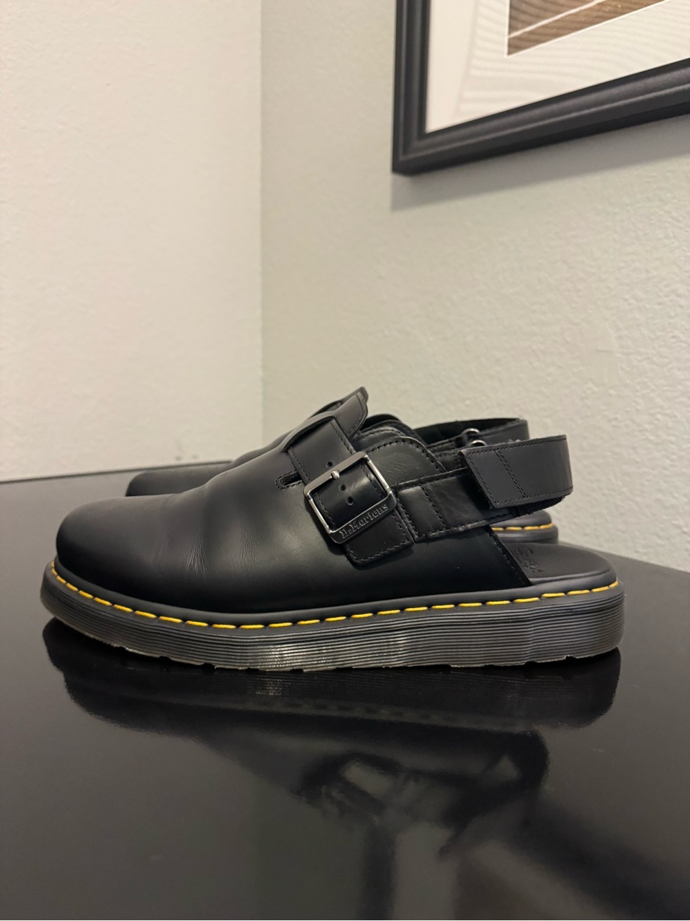 Dr. Martens Jorge II Mule Black Sandal
